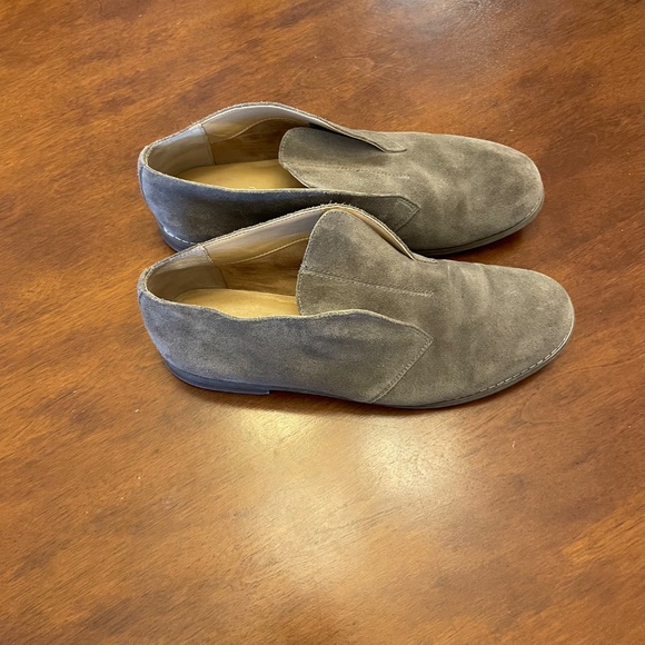 Franco Sarto Women's Leather LowAnkle Boots, Size 10, Taupe - Picture 3 of 8